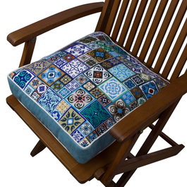 Aberto Design Cojín YM1298 Multicolor 42x42 cm